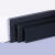 FACE MINI CJ-150 铝合金踢脚线卡扣式地脚线金属墙角线 砂纹黑 4cm(0.8)