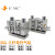 EMC气缸SGL12/16/20/25/32/40/50/63x30x40x50x7 乳白色 SGL12X10S