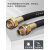 BNG防爆挠性连接线管DN15电缆穿线PVC防爆金属软管螺纹4分6分1寸 橡胶DN401.5寸管 700mm