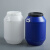 鸥宜ORYT 大白桶水桶化工桶储水塑料桶大号带盖圆桶加厚胶桶大容量 50L白色加厚款