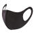 雅芊猫戴眼镜不起雾的口罩呼吸阀呼吸阀口罩百搭多功能可清洗不上雾带眼 黑色(不带呼吸阀) 3枚装
