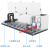 定制萨瓦顿智能大型工业超声波清洗机三槽多槽自动化机械清洗设备 265L清洗(过滤)+漂洗+喷淋+烘干