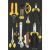 史丹利（STANLEY）12件套电子工具托 电笔 扳 手尺子 钳子 工具套装 LT-018-23