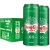 重庆啤酒（ChongQing） 国宾醇麦500ml*12听整箱罐装精选麦芽拉格 66系列 500ml* 1L  1mL 12罐