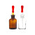 定制 玻璃滴瓶 胶头试剂滴瓶透明棕色耐酸碱滴管瓶实验室碘伏精油分装瓶 棕色30ml（1个）
