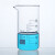 欧杜（oudu） 高硼硅刻度玻璃高型烧杯实验器材 LG高型玻璃烧杯500ml(2个)
