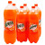 百事可乐 美年达 Mirinda 橙味 汽水碳酸饮料 整箱装 2L/瓶*6瓶