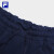 斐乐（FILA）官方女子针织短裤秋季新款简约运动健身裤 RD宝蓝-NV 160/62A/S