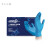 一次性丁晴手套加厚耐用丁腈橡胶实验室耐酸碱防接触手套 蓝色普通型100只 S