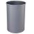 南 GPX-91A 南方圆形塑料单层垃圾桶  灰色 商用垃圾桶 酒店宾馆客房果皮桶