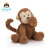jELLYCAT 波浪毛猴子 可爱公仔毛绒玩具小玩偶送礼520情人节礼物 褐色 H2 #1#