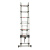 兴航发 铝合金多功能竹节梯2.5M+2.5M 铝合金梯子 折叠梯子加厚多功能