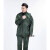 分体绿雨衣橄榄绿户外抢险救援保安制式徒步雨衣 橄绿分体套装普通款 XXXL