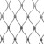重安盛鼎 不锈钢绳网 不锈钢丝绳网阳台防护安全网防坠爬护坡网围栏网 1.5mm丝径8*8厘米孔网平米