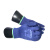 博迪嘉 GL030 纱线PVC点珠手套 藏青色 7-11码可选