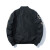 VENSUP夹克2021新品秋冬男女潮牌韩版刺绣恶魔飞行员夹克棒球外套 C92黑色 XL