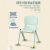 好尔塑料凳子加厚板凳可叠摞靠背椅宝宝餐椅塑料椅子家用小凳子粉30cm