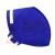 来安之KLT02防尘口罩针刺棉蓝色9102A头戴式抛光打磨煤矿雾霾颗粒物防护防尘口罩 耳戴式 500个/箱  巨惠推荐