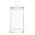 玻璃标本瓶90*180展示瓶广口磨砂实验室标本缸加厚透明玻璃样品瓶 60*150mm(约300ml)