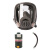 普达PD-4007防毒面具 面罩+[Z-B-P2-3]粉色高级+0.5米导管+背包 防氢氰酸毒雾