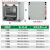 户外空气开关防爆配电箱漏保明装金属空开铸铝盒配正泰开关成套 军绿色