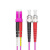 胜为 光纤跳线 LC-ST 多模双芯 紫色 3m FTLO-2030