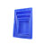 塑料工具盒平口零件物料元件胶框收纳箱周转箱螺丝配件五金盒 4号加高蓝410*310*225