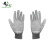 大杨262尼龙PU点塑手套 灰色 12双 工地施工搬运防滑耐磨透气点胶劳保工作手套