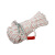 标燕 安全绳 逃生尼龙绳救生绳登山绳高空作业救援绳高空绳 白色（红色花纹）8mm10米/单钩