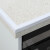 洛楚（Luxchic）美缝贴纸 厨房防油防水灶台墙角贴水槽贴 浴室马桶缝隙贴 宽3.8cm长3.2米 白色