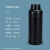 样品瓶500/1000ML1L塑料密封瓶带盖级酒精分装瓶毫升 500ml加厚-黑色 105个起限区域