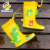 BananaRoom断码处理 儿童雨鞋男童女童小学生幼儿园宝宝雨靴套鞋雨具橡胶 黄色 25码 内长16.5cm