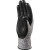 代尔塔 (DELTAPLUS） 202057 9码 劳保手套D级防割手套丁腈涂层 灰黑色 3副装