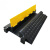 Denilco线槽减速带橡胶PVC电缆保护槽压线板室内外地面线槽橡胶盖线板线槽板 盖板小三线槽1000*300*50mm