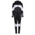 阿迪达斯（Adidas）女装运动套装黑色2022春夏新款开衫连帽外套抽绳慢跑健身长裤商场同款 黑色 XS