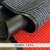 科力邦（Kelibang） 条纹复合地毯 可裁剪双条纹PVC复合防滑地垫 酒店地垫走廊防滑地毯 2*10m KB1211 灰色