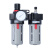 气源处理器空气油水分离器BFC2000\/30004000二联件BFR+BL BFC2000铜芯铁罩