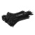 铁蒙自锁式尼龙扎带捆绑束线带 国标8*500宽7.6mm（足数100条）黑色