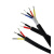 硅胶高温电缆2芯3芯4芯0.3*0.5 1.5 4 6平方特软耐高低温护套电线 国标3芯0.3平方 1米