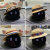 立始蒙维适用于蔚来nomi帽子装饰品适用于ES8ec6配件草帽防晒机器人头 朋克风B