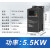 三相变频器1.5/2.2/4/5.5/7.5/11/15/22/30/37/55KW/380V 5.5KW 变频器