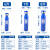 康迪普 工业氧气瓶无缝钢瓶便携式高压罐 氧气瓶7L套装