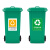 【B25-20*30cm】垃圾桶分类标识贴纸不可回收厨余干湿有害其他垃圾标志标签提示牌