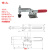 快速夹具水平式焊接压紧器 BRH CH201A201C 201B 225-D不锈钢 SS 不锈钢-201C