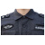 冰禹 保安服套装  511制服黑色 春秋长袖套装+标志,腰带，帽子 165