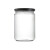 罐头瓶玻璃空瓶食品级圆形玻璃瓶黄桃罐头瓶空瓶带盖可蒸番茄酱辣椒酱罐子密封罐厨安宝 零售圆瓶2只770ml+泡沫包装