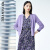 颜域（YANYEE）V领针织开衫女春装2023年简约气质优雅女士短款外套 紫色 XXL/44