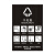 稳斯坦 WST134 上海垃圾分类标识标签 环保不可回收标志贴纸（其他垃圾21X28）