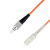 东电通信（DODEM）FC-SC 工程电信级光纤跳线 千兆多模单芯 MM 62.5/125 OM2 10米