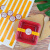 烘焙不干胶贴纸甜品月饼雪媚娘蛋黄酥包装盒封口标签logo 黄色 bk黄色120贴